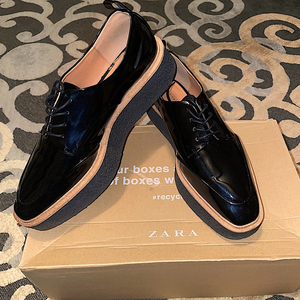 Zara Trafaluc platform shoes